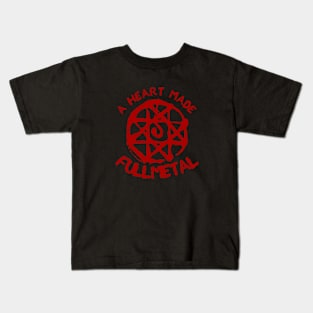 A heart made fullmetal Kids T-Shirt